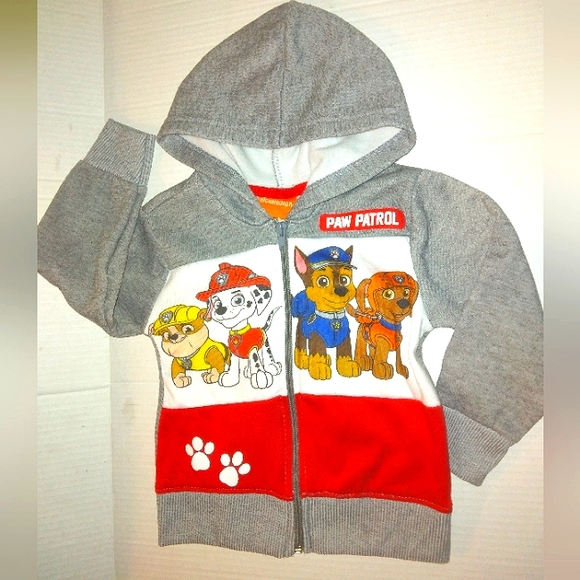 ☆L@@K!☆NICKELODEON☆PAW PATROL☆Toddler 2T Zip Hoodie Jacket - Picture 2 of 16